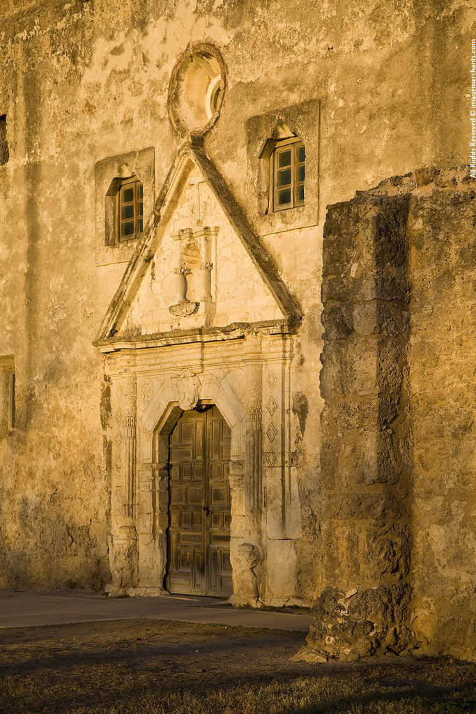 Mission Concepcion Door Photographic Print