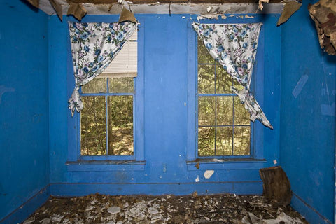 Blue Windows Note Card