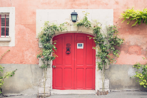 Vincent's Red Doors